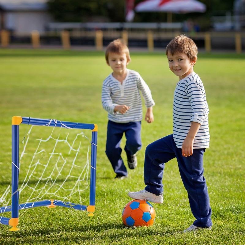 Toyk Kids Toys Air Soccer Disc with LED Lights Music and Playground