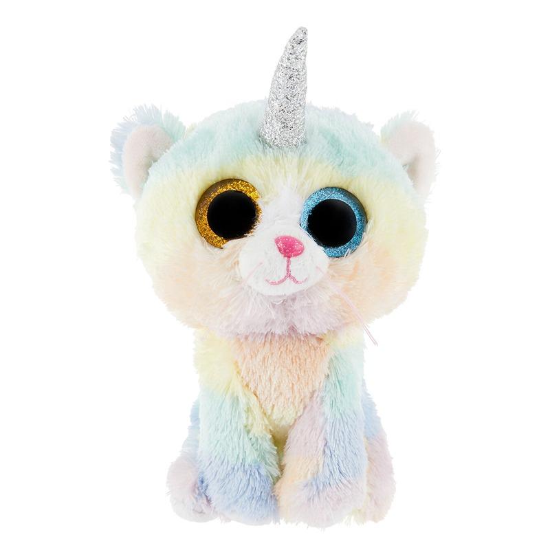 تي واي بيني بوس - دمية القطة هيثر مع قرن - 8 إنش