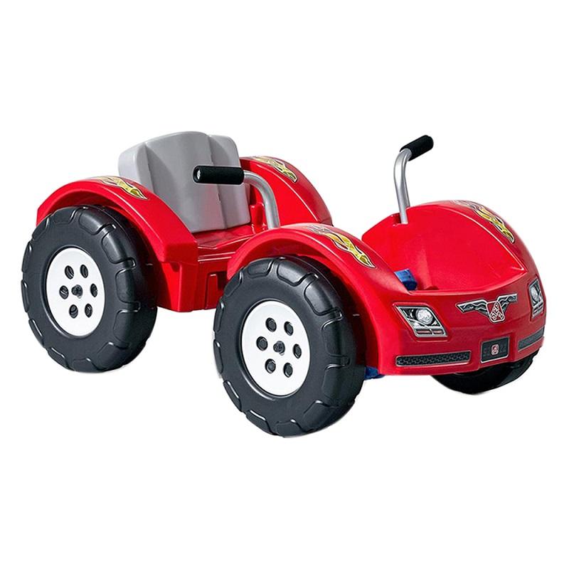 ستب 2 - سيارة القيادة بالدواسات زيب آن زوم - أحمر