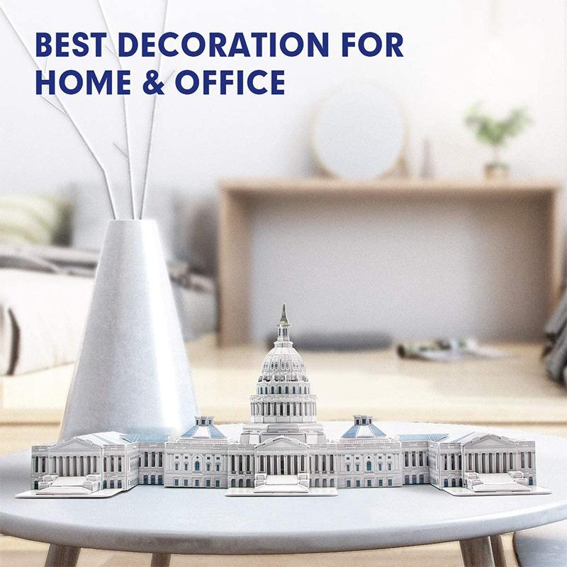 Cubic Fun 3D Puzzle The U.S. Capitol