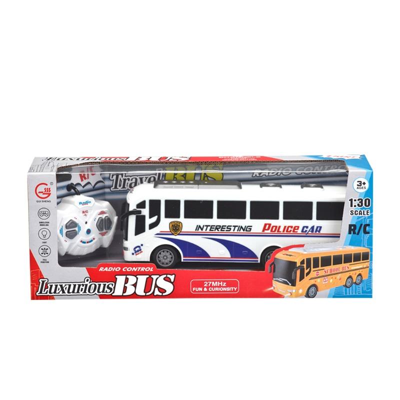 Scale Luxury Police Bus - Radio Control