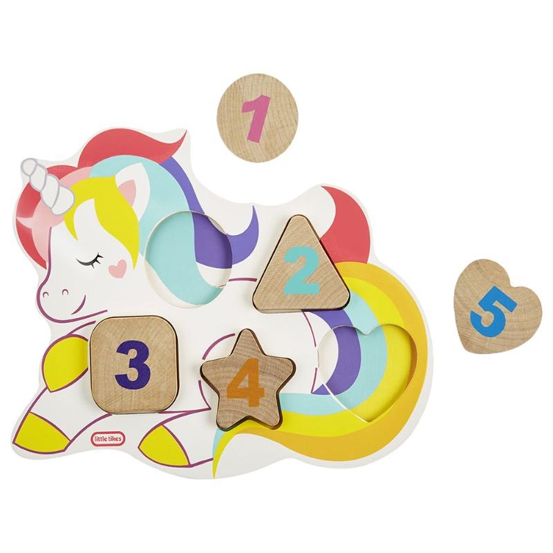 Little Tikes Wooden Critters Number Puzzle