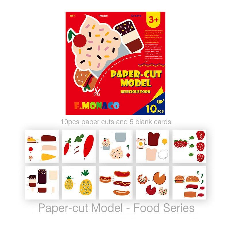 Lebze Flower Monaco Food Themes Cutting and Design Collection