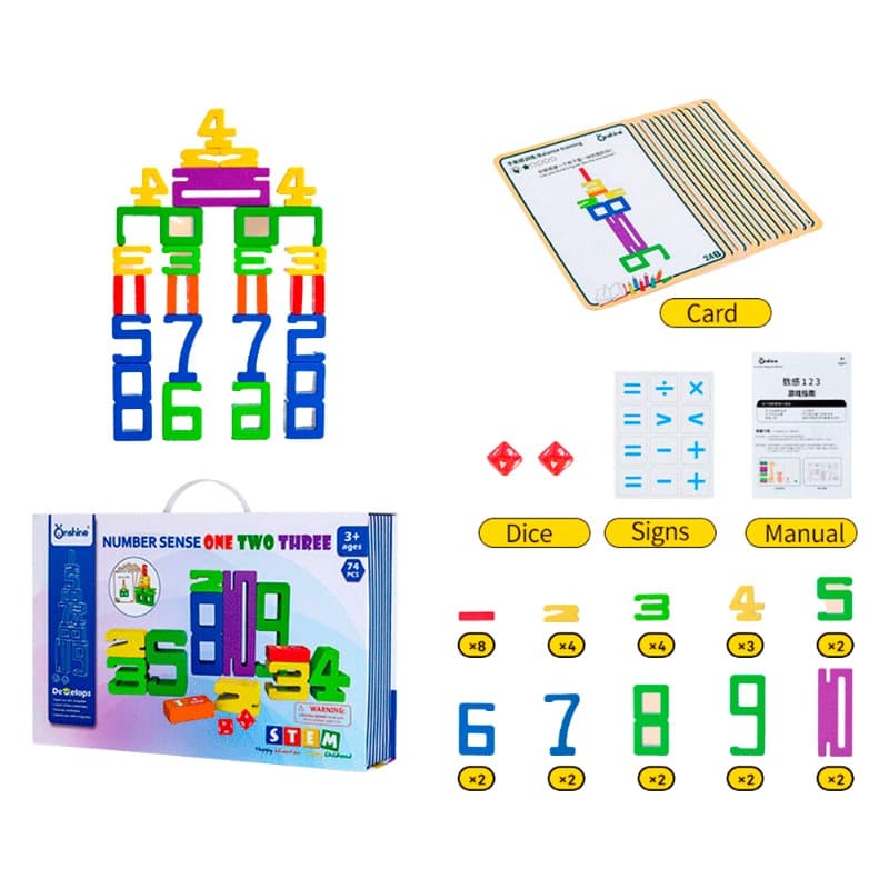 Onshine Number Sense One Two Three