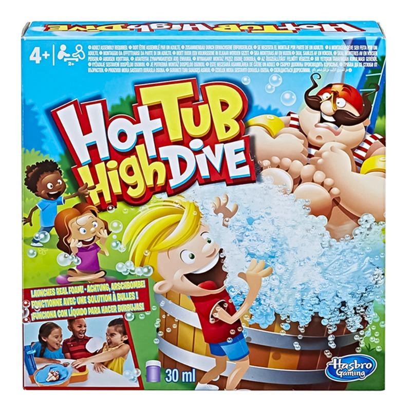 Hot Tub High Dive Game With Bubbles