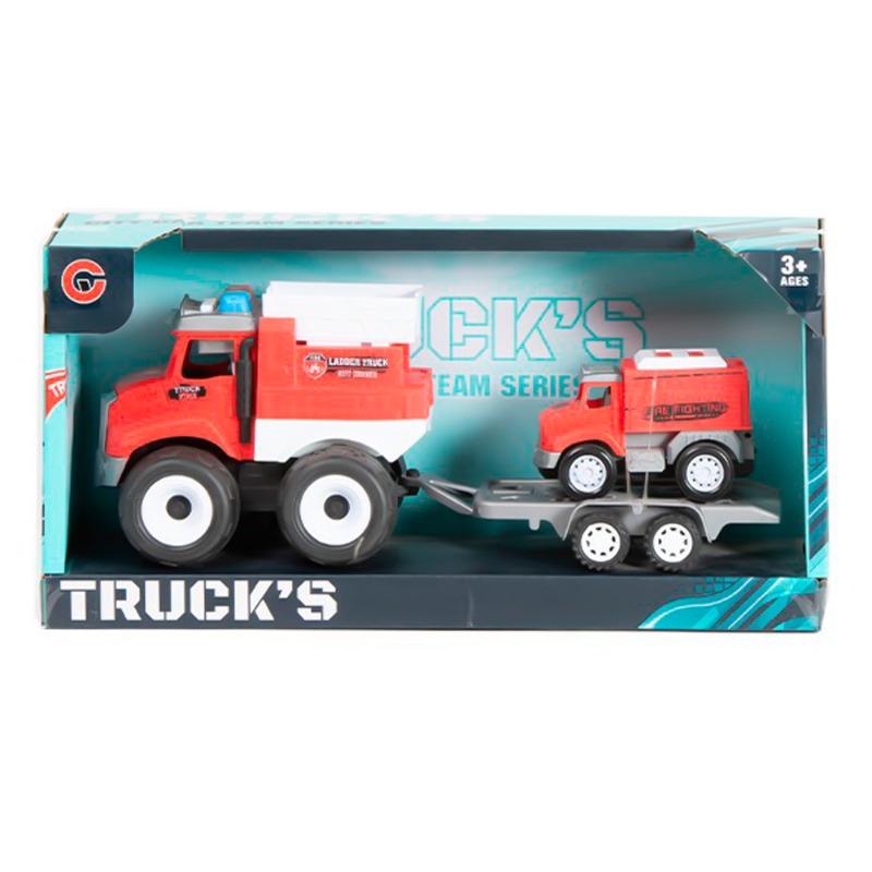 Musical City Rescue Fire Truck - Red