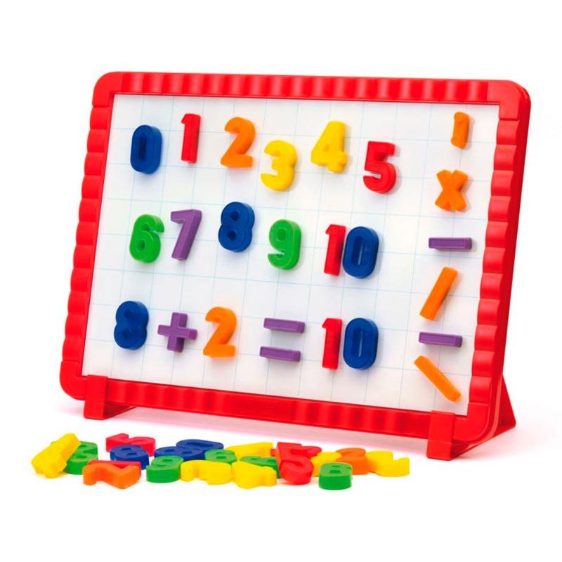 Quercetti Basic Numbers Set for Magnetic Whiteboard-48 Piece