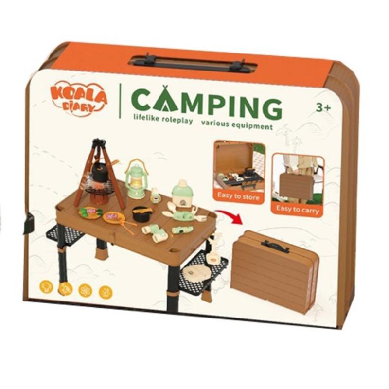 مجموعة طاولة تخزين للرحلات والتخييم