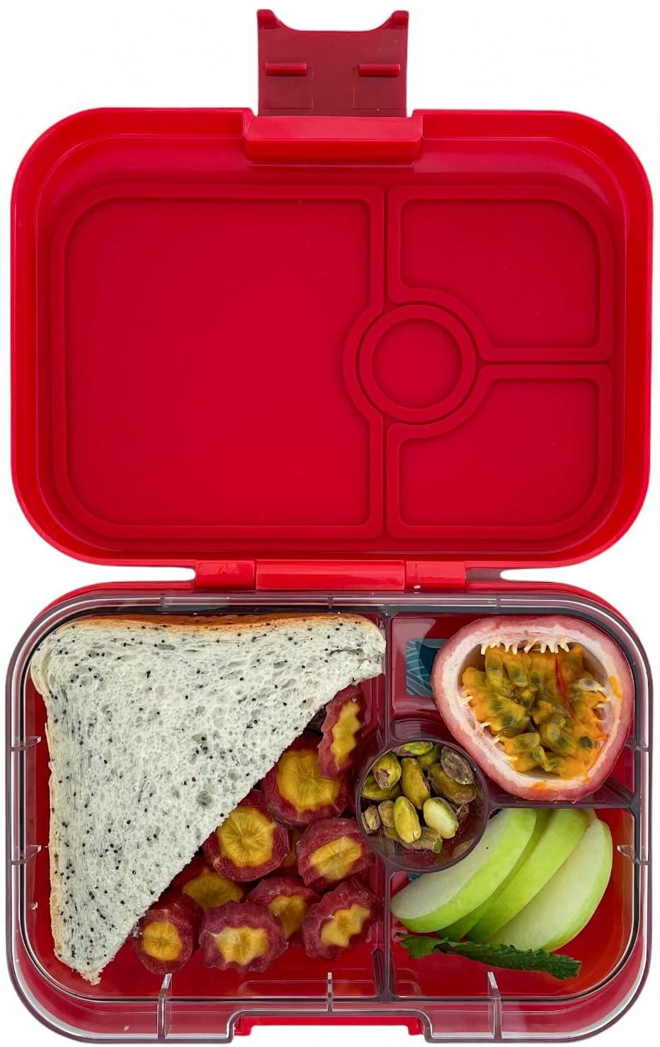 يم بوكس - بانينو لانش بوكس حجم وسط لون أحمر