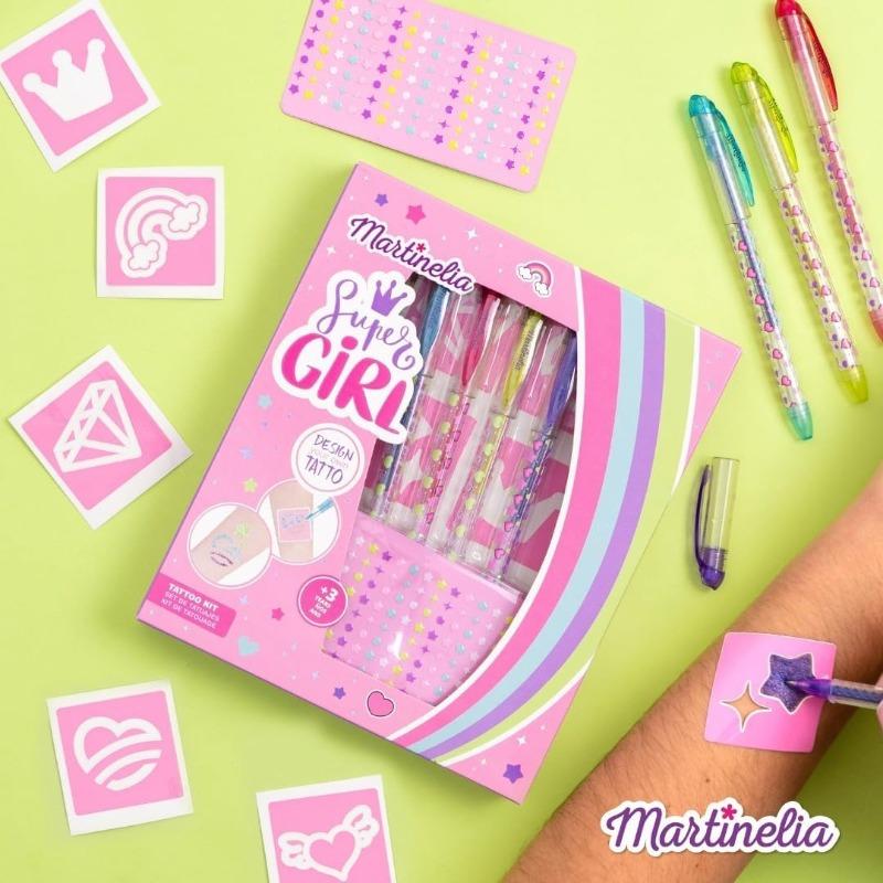 Martinelia Super Girl Body Art Tattoo Kit