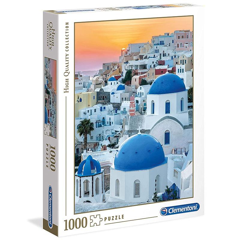 Clementoni Santorini Puzzle -1000 Pieces