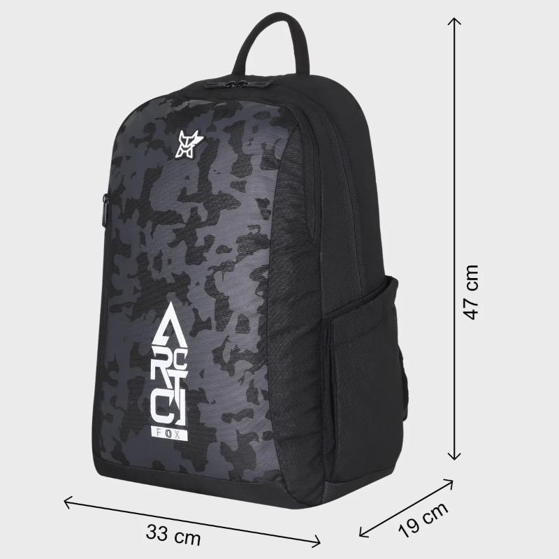 Arctic Fox Grit Black Laptop Backpack