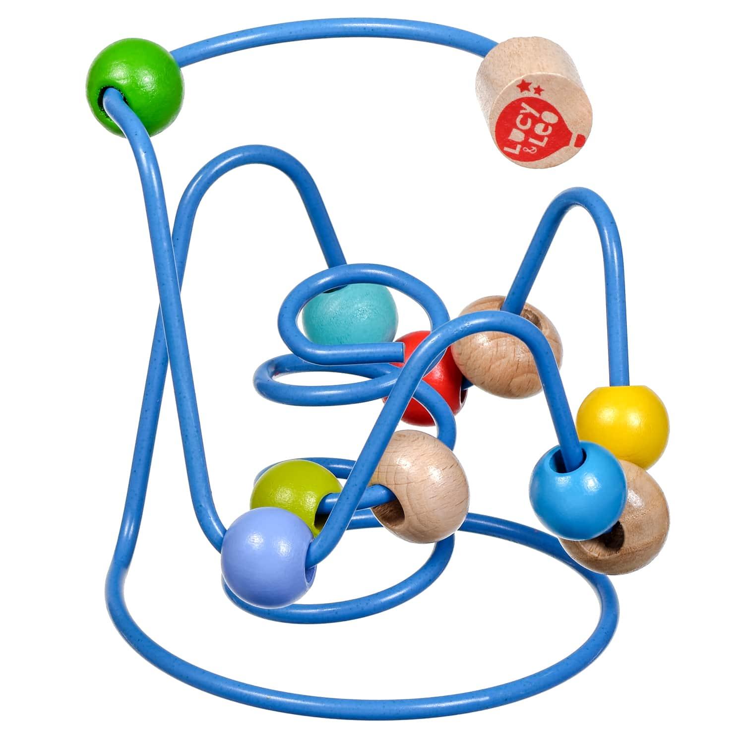 Lucy And Leo Wooden Bead Maze