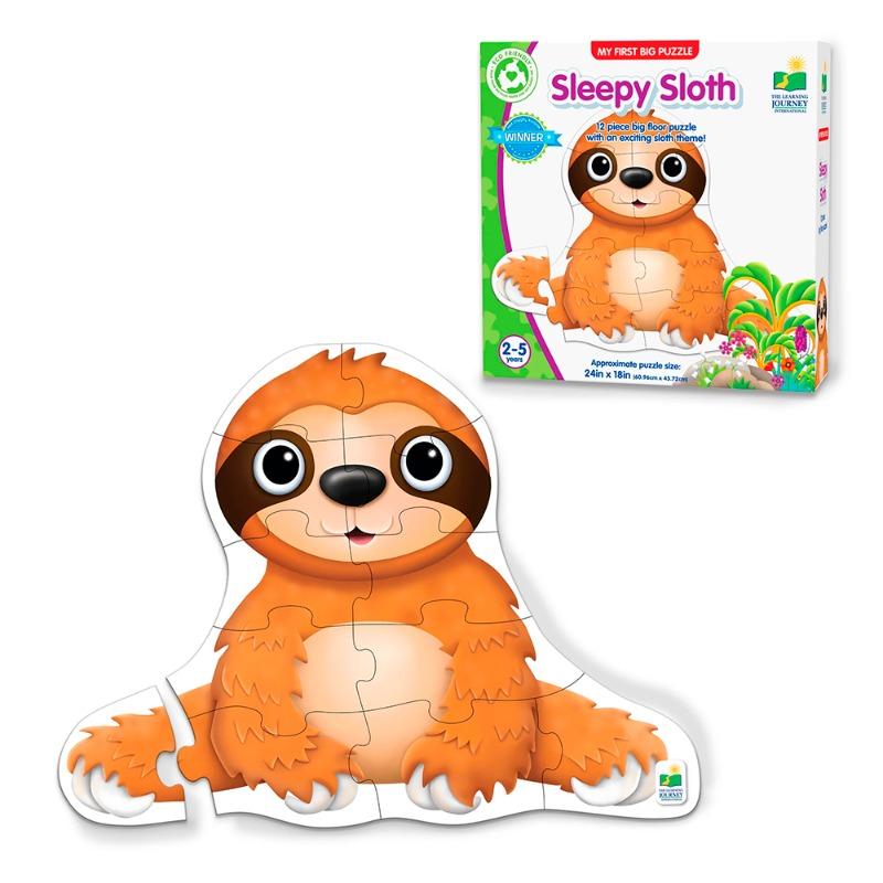 The Learning Journey My First Big Floor Puzzle - Sleepy Sloth