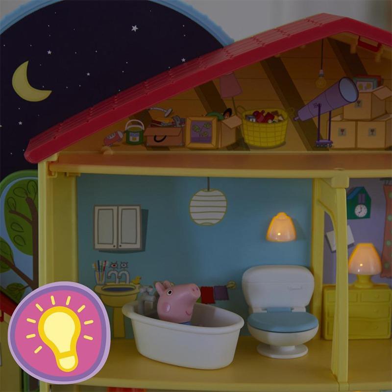 Peppa Pig Peppas Playtime to Bedtime House Playset