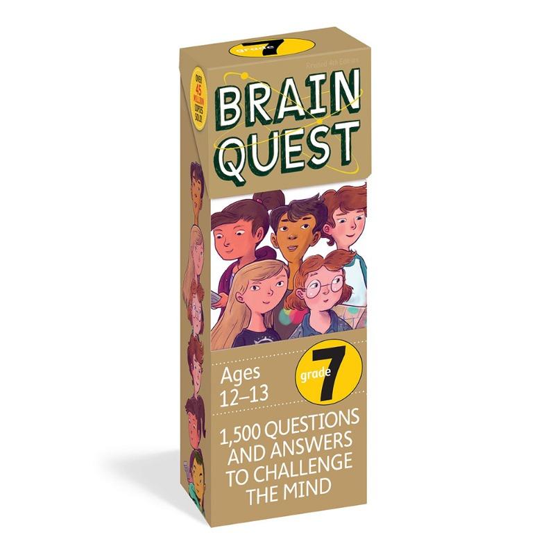 Brain Quest Garde 7 - 1500 Questions And Answers To Challenge The Mind