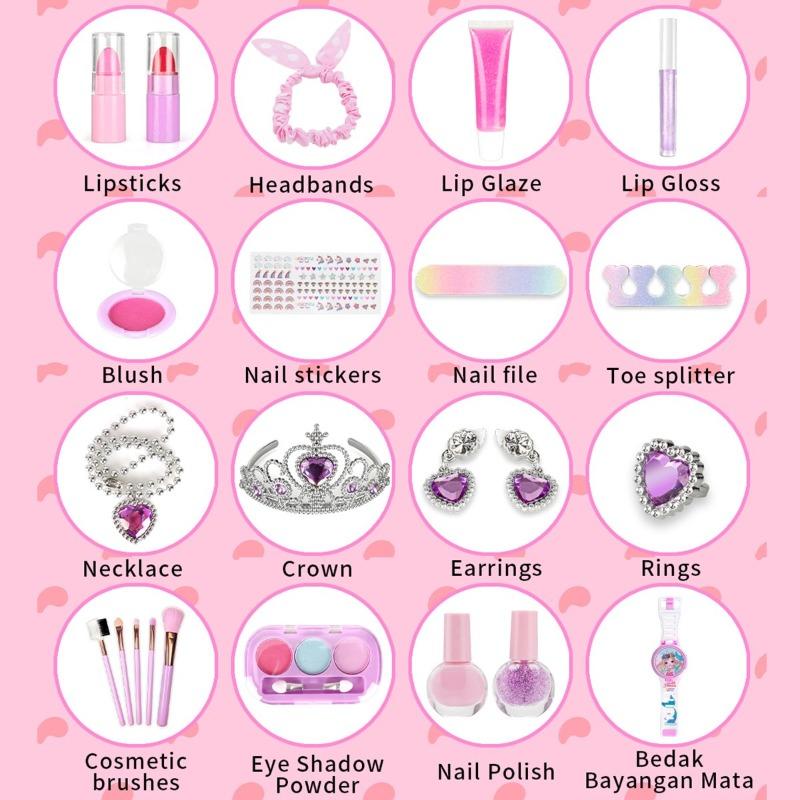 Mermaid Makeup Toy With Crown