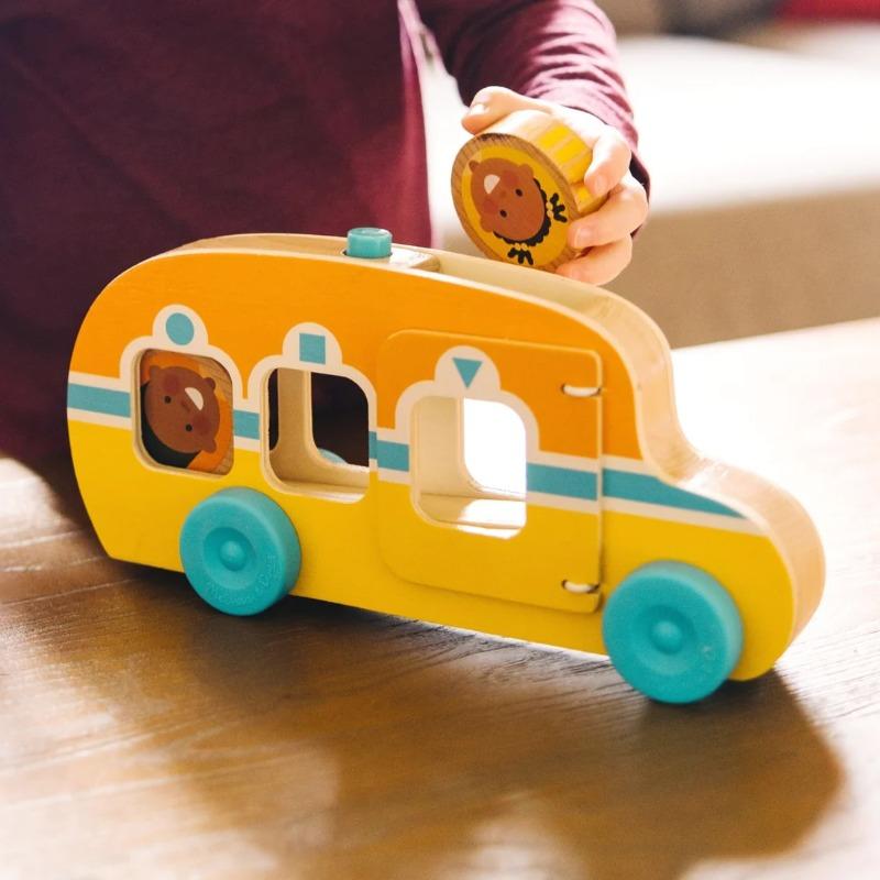 Melissa And Doug Go Tots Roll And Ride Bus