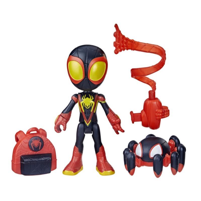 مارفل سبايدي - مجسم شخصية مايلز موراليس سبايدرمان المذهلة مع الملحقات