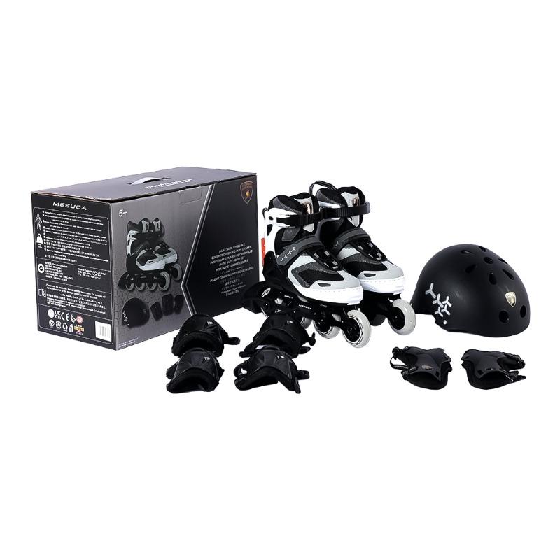 Lamborghini Inline Skate Combo Set Grey - Size: 31-34