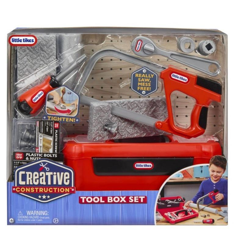 طقم صندوق أدوات البناء الإبداعي من ليتل تايكس