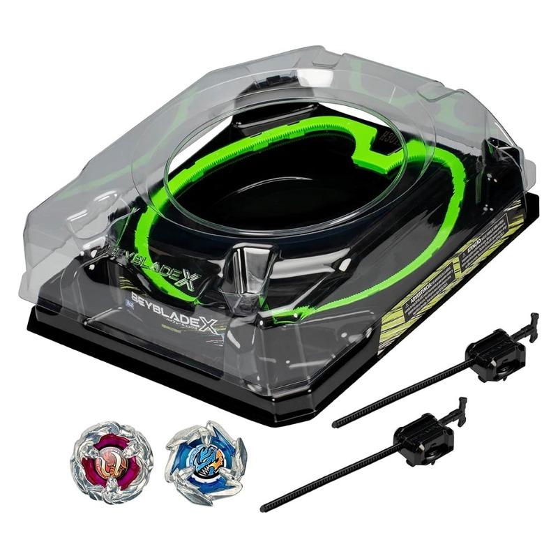 Beyblade X Xtreme Battle Set with Beystadium Arena