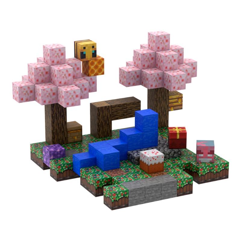 Sakura Party Magnetic Cubes Building Blocks