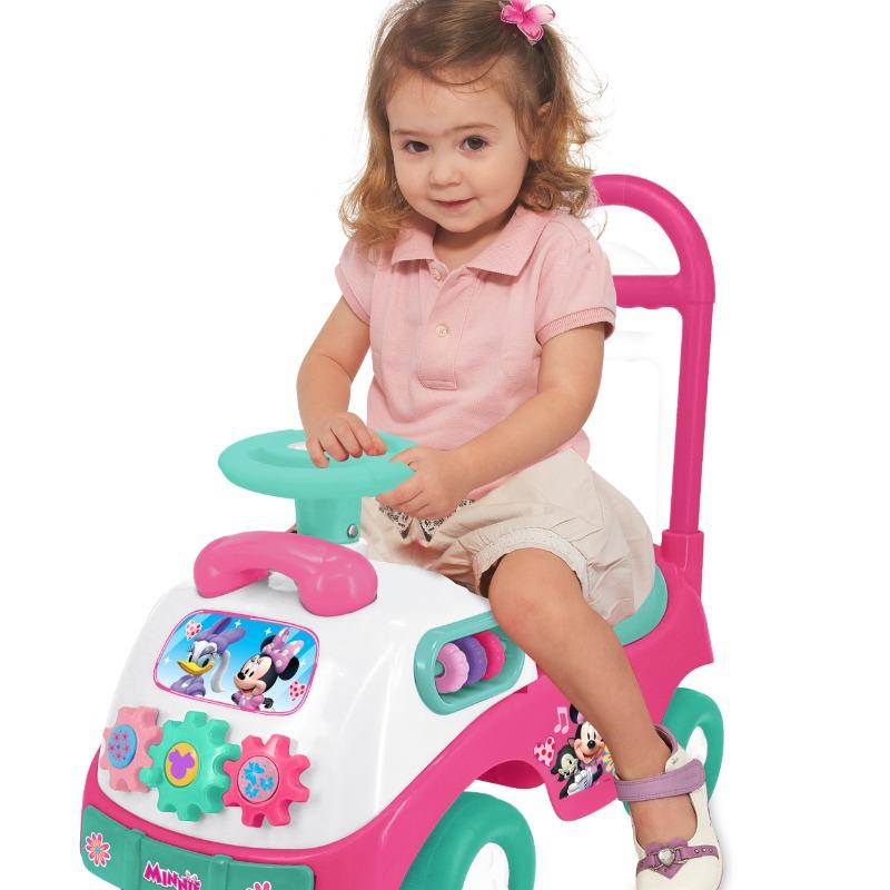 كيدي لاند - سيارة الركوب ديزني ميني ماوس جيرلي بأصوات وأضواء