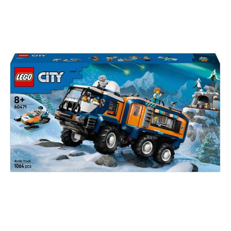 Lego City Arctic Explorer Science Lab Truck Toy Building Set 60471