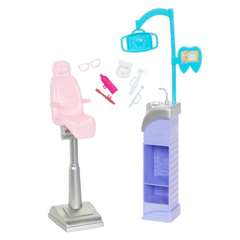 Barbie Careers Blonde Dentist Doll And Playset