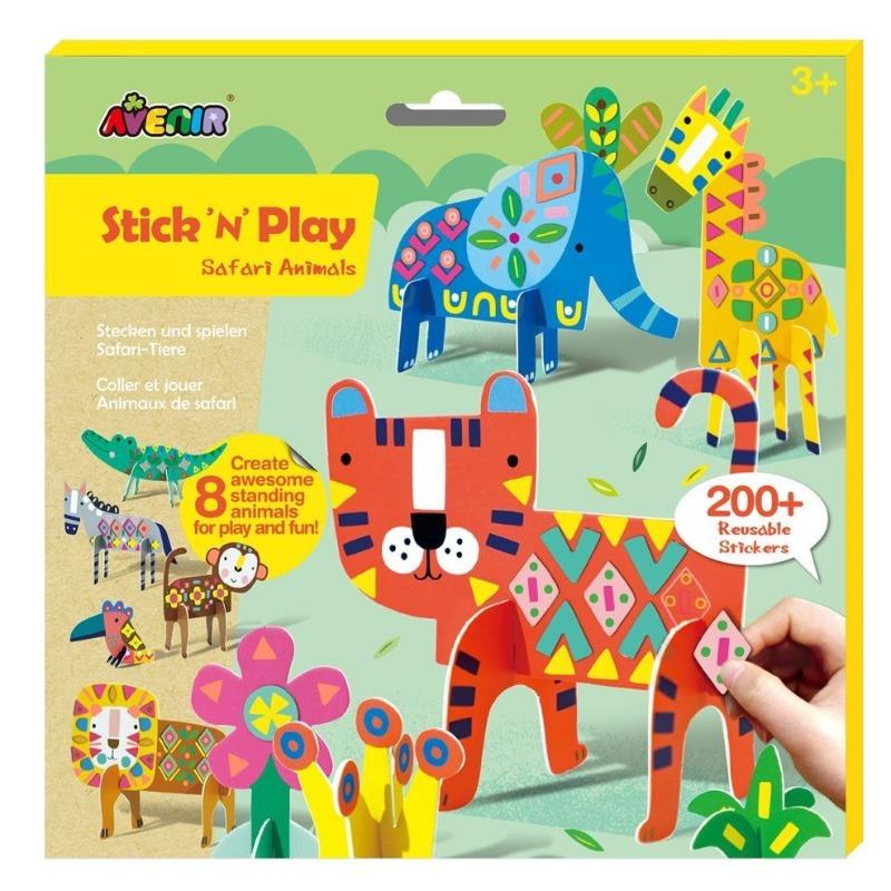 Avenir Stick N Play Series Kit Safari Animals