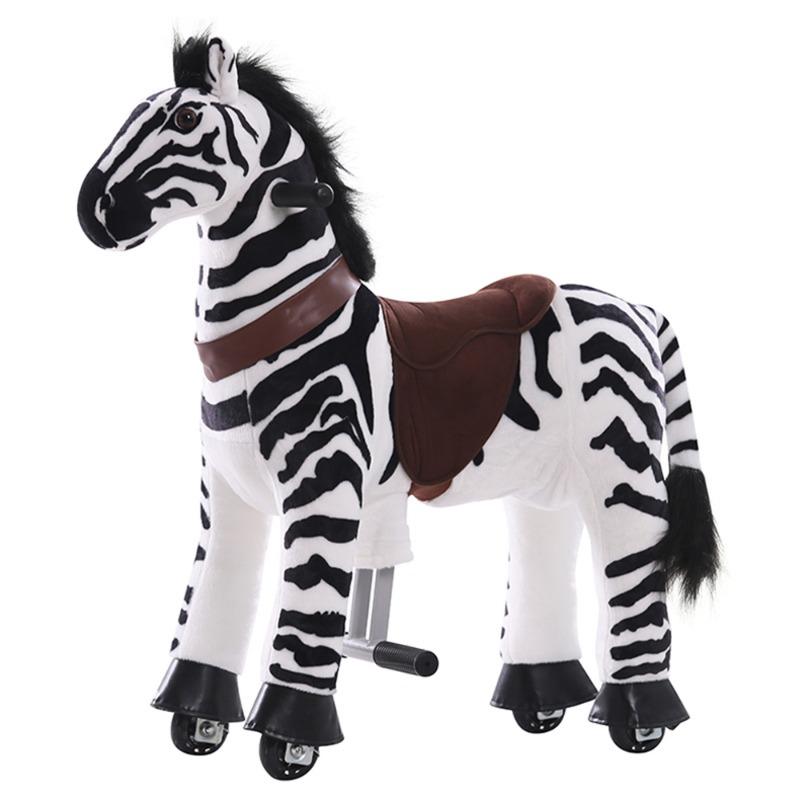 Tobys Ponycycle Rideamal Ride on Wild Zebra