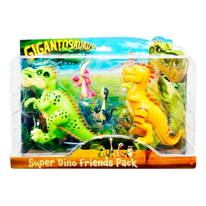 Super Dino Friends Pack - 4 Figures