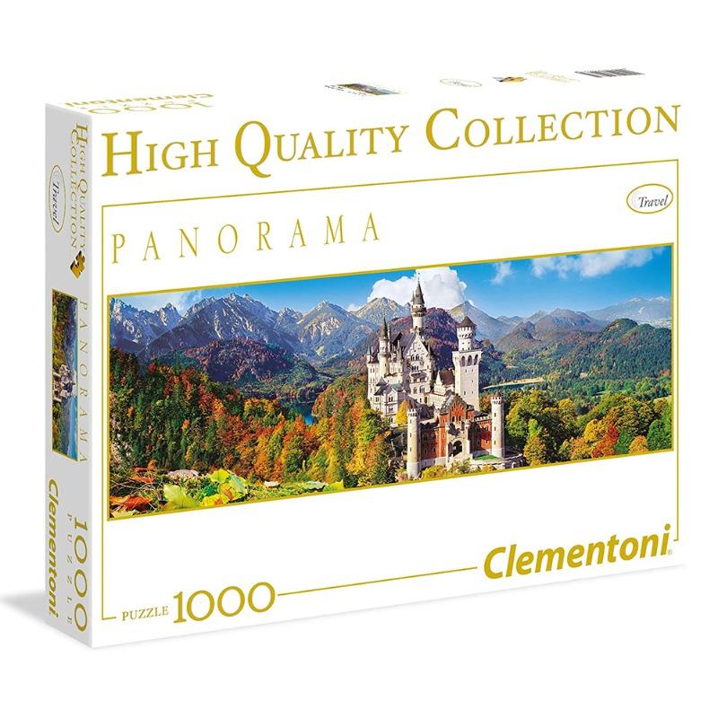 Clementoni Panorama Puzzle Neuschwanstein - 1000 Piece
