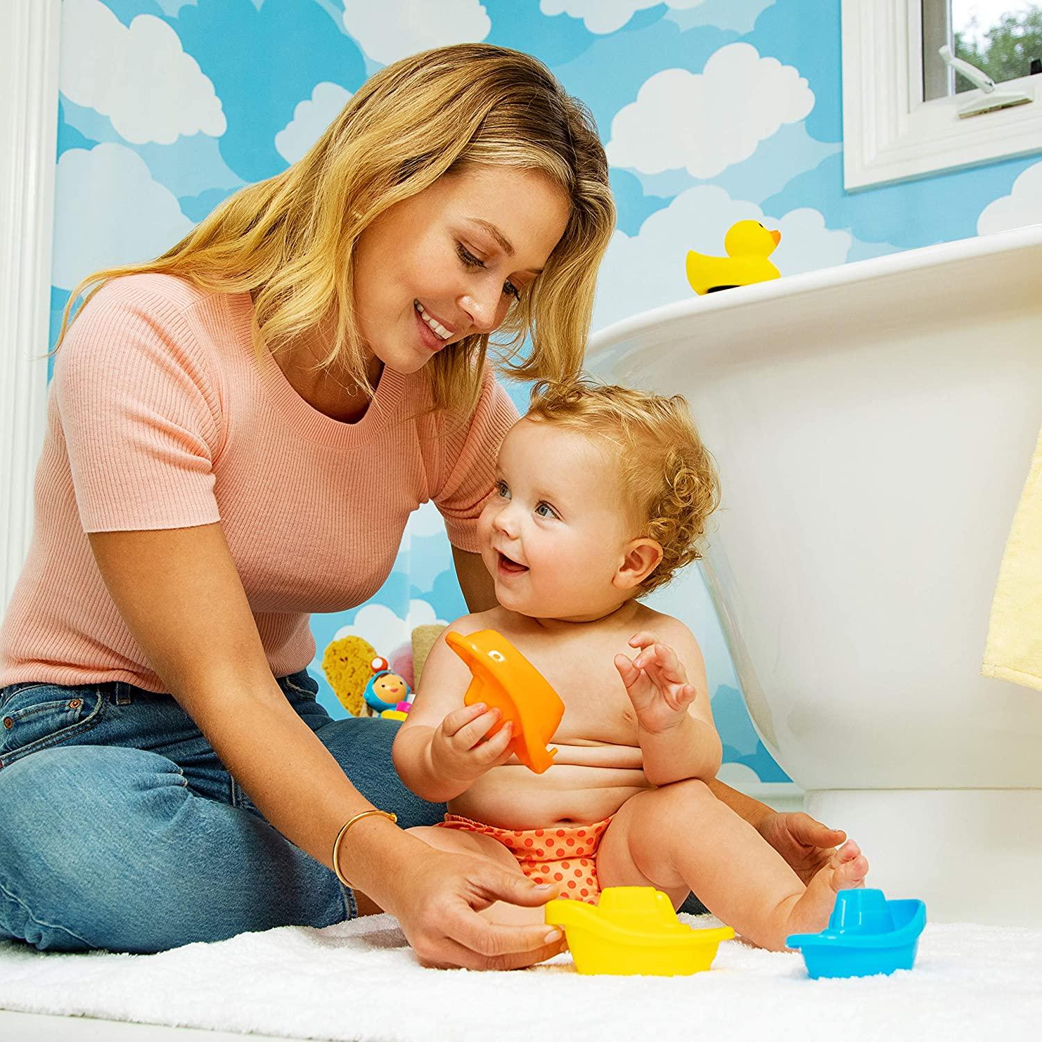 مجموعة ألعاب الاستحمام للأطفال - 10 قطع