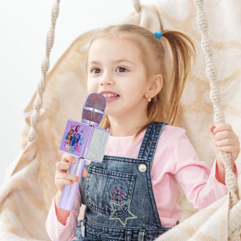 أو تي أل - ميكروفون كاريوكي ومكبر صوت شخصية يونيكورن ماي ليتل بوني