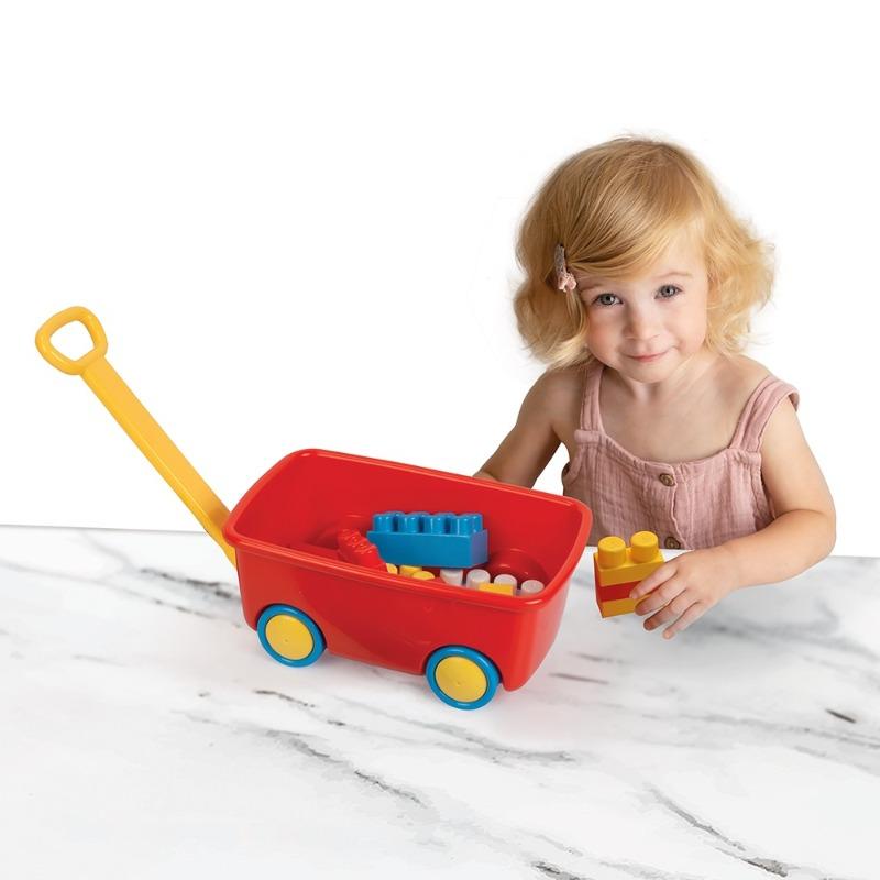 Dolu My 1st Trolley With Blocks - 28 Pcs