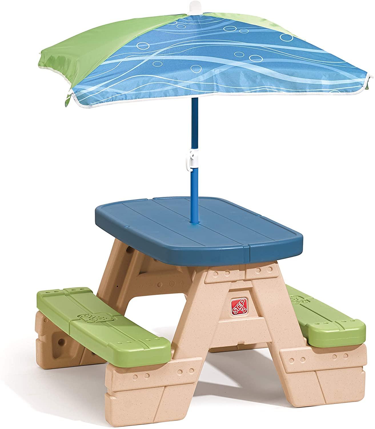Step2 - Sit & Play Picnic Table With Umbrella
