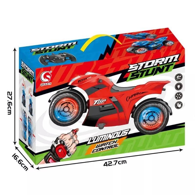 RC Watch Control Storm Stunt Motorcycle Gesture Sensing Watch