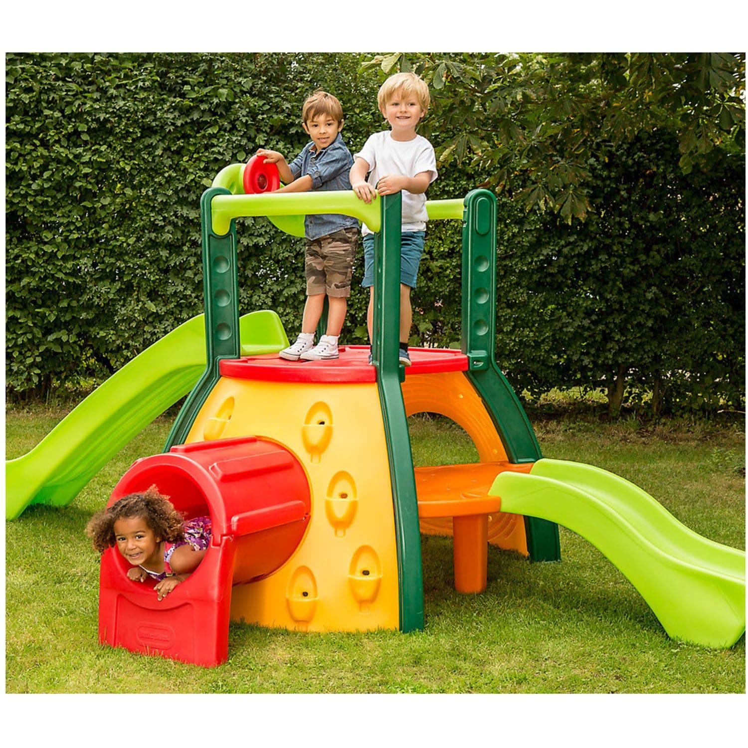 Little Tikes Double Decker Super Slide Evergreen