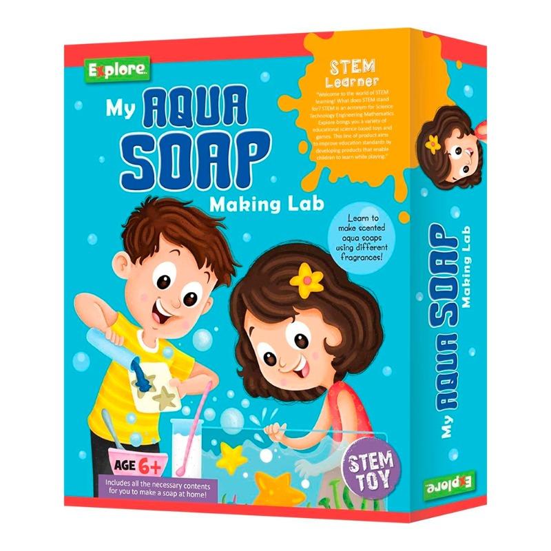Explore My Aqua Soap Making Lab