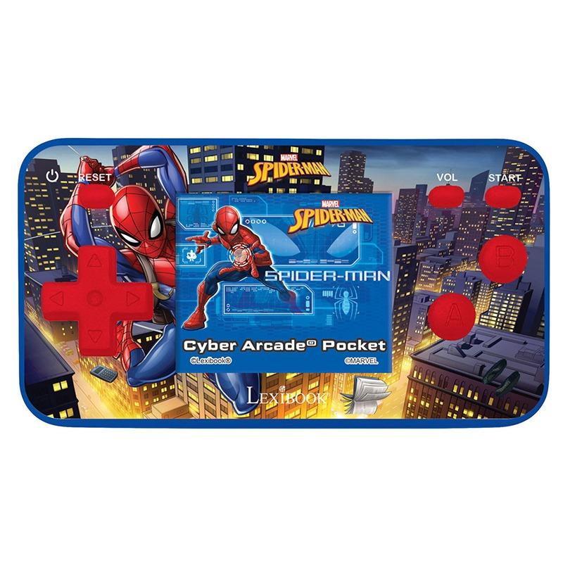 Lexibook Compact Cyber Arcade Handled Console - Spiderman