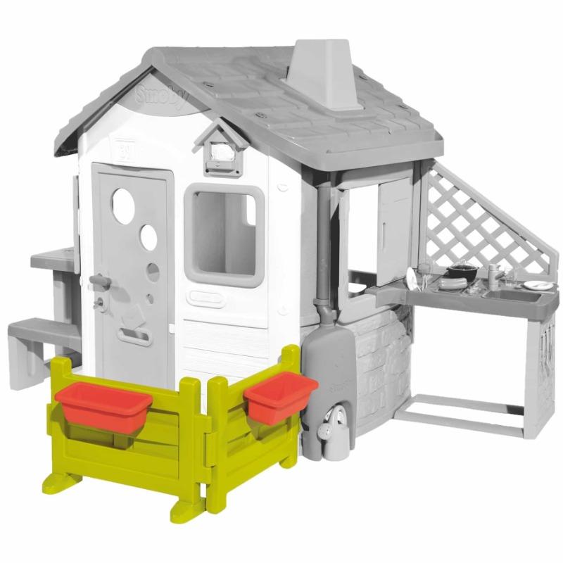 Smoby Garden Fence With Flower Boxes