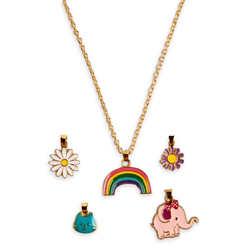 Martinelia Necklaces with Door Hanger Multicolors