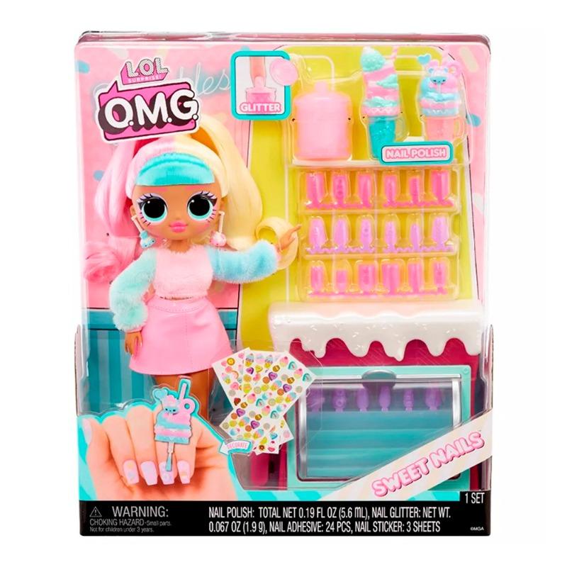 لول سربرايز - دمية او ام جي تصمبم الأظافر كاندليشيوس فاشون سبرينكلز