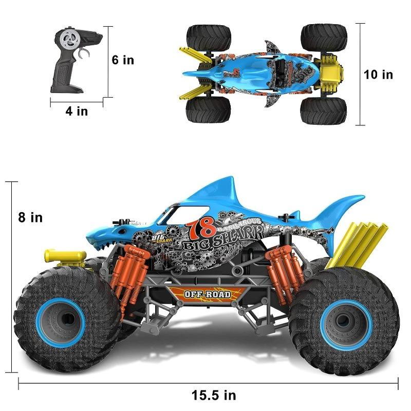 Crazon Rc Shark Car With Smoke