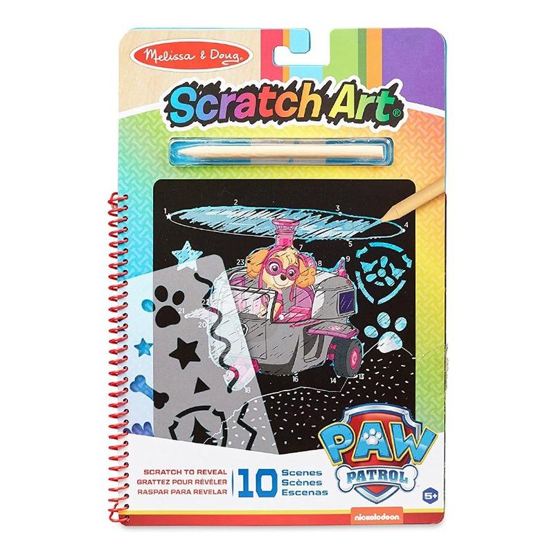Melissa And Doug Paw Patrol Skycolor Scratch Board