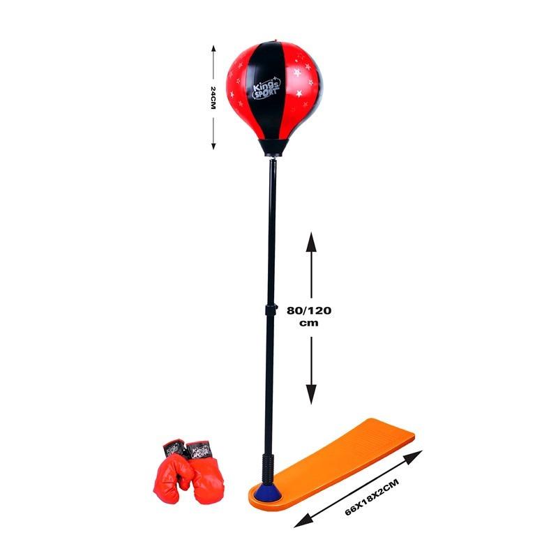 Punching Ball With Stand And Gloves