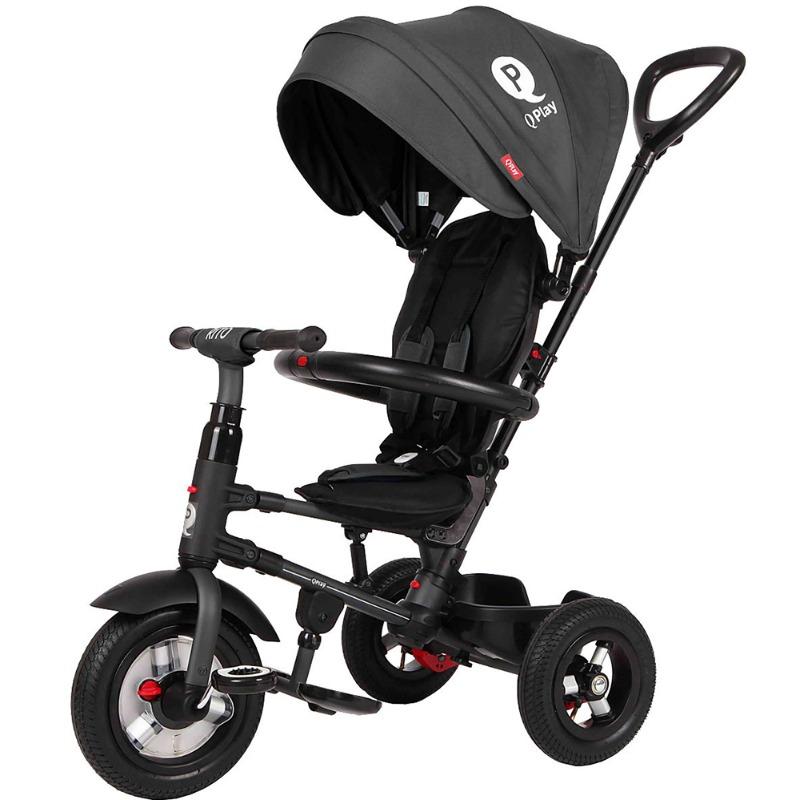 QPlay Rito Air 3 in 1 Baby Stroller - Black