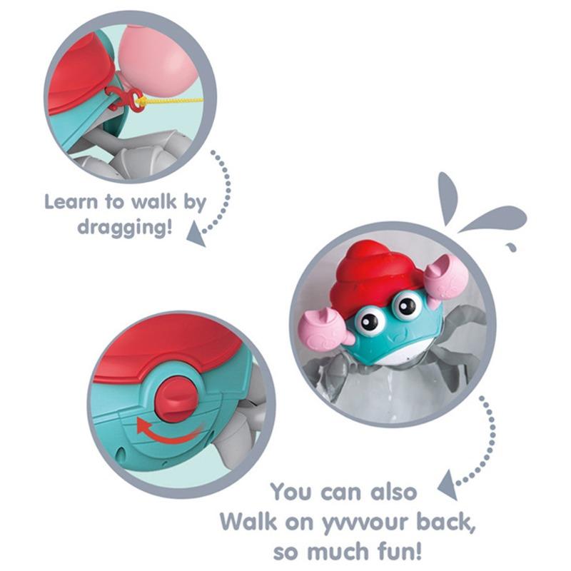Baili Lon - Hermit Crab Amphibious Bath Toy Multiple colors